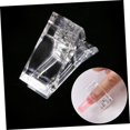 thumbnail image 2 of Pinces à Ongles Jel Extension Builder Pinces à Ongles en Plastique Pince Fixe Pinces à Ongles Transparentes Pince à Colle pour Femmes Outil de Manucure en Plastique pour Femmes, 2 of 5