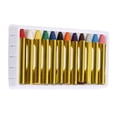 thumbnail image 4 of Cuerpo De 12 Colores De Pintura De Cara Crayones Coloridos Pintura De Pintura, 4 of 7