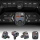 thumbnail image 2 of Herunwer Bluetooth 5.3 Car MP3 Player with FM Transmitter, Triple USB Ports, and Colorful LED Display, 2 of 9