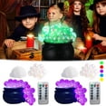 thumbnail image 3 of HengDidi Vintage Style Light Up Bubble Party Decor Set - DIY Themed Glowing Bucket for Tabletop Decoration, Fun Gathering Props for Festive Events, 3 of 8