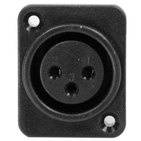Seismic Audio 3 Pole XLR Female Vertical PCB Mount - Fits D Series Pattern Hole - SAPT229