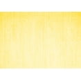 thumbnail image 1 of Ahgly Company Machine Washable Indoor Rectangle Solid Yellow Modern Area Rugs, 8' x 12', 1 of 4