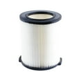 thumbnail image 1 of VF4000 Replacement Filter for Ridgid 72947 Wet Dry Vac 5 to 20-Gallon 6-9 Gal Husky Craftsman Vacuum Compatible WD5500 WD0671 RV2400A RV2600B Washable Reusable Replace Ridgid VF4000 Filter Black+White, 1 of 7
