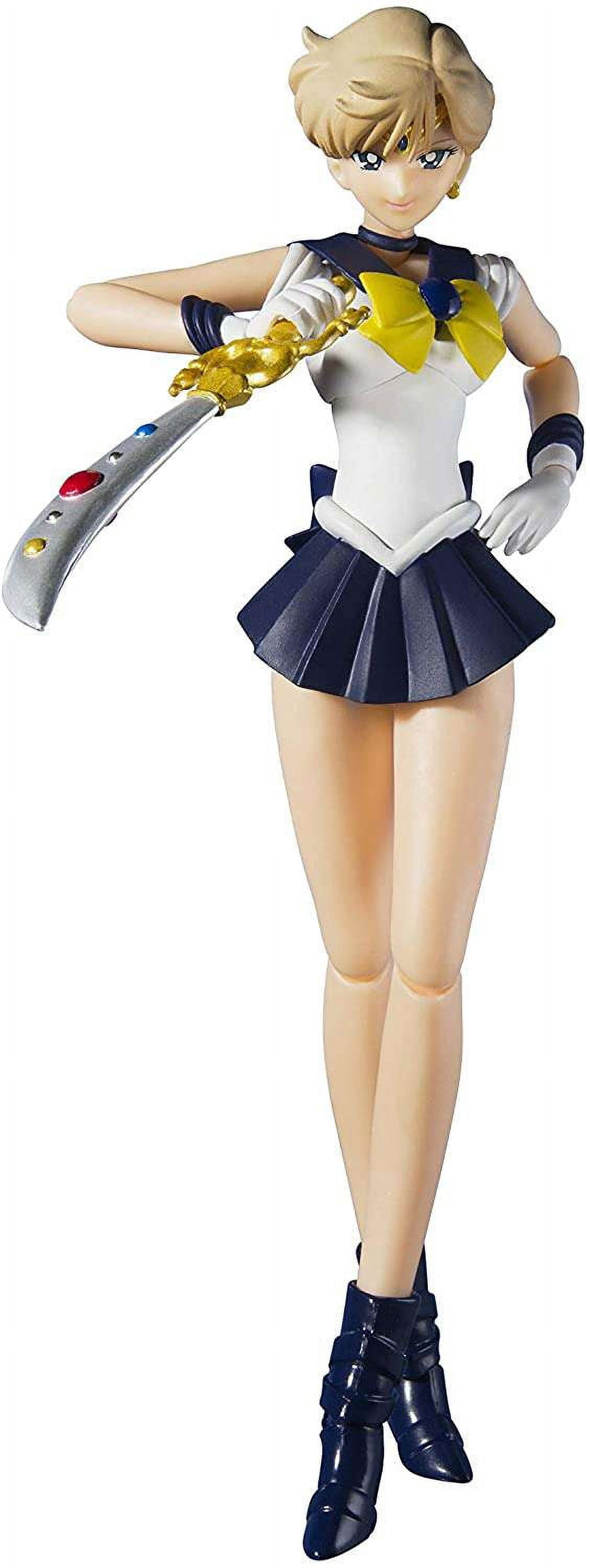 S.H. Figuarts Sailor Jupiter Action Figure - Bandai Sailor Moon Collectible With Interchangeable Parts