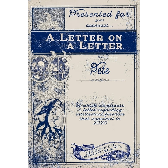 A Letter on A Letter (Paperback)