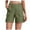 Green, variant on vigerkar Cargo Shorts for Women Baggy Casual Elastic Waist Shorts Relaxed Fit Stretch Cargo Shorts with 6 Pockets Green, S