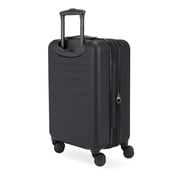 SWISSGEAR Stride Hardside Carry-On Spinner, Black