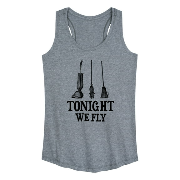 Hocus Pocus - Tonight we Fly - Women's Racerback Tank Top