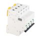 thumbnail image 1 of Disjoncteur miniature PA66, boîtier ignifuge, disjoncteur automatique 4P pour bâtiment commercial, AC 400 V 25 A, 1 of 4