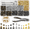 240 Sets, variant on 240 Sets Leather Rivets Kit, Double Cap Rivets with 4 Pcs Setting Tools for Leathercrafting Repair Decoration DIY Project, 4 Colors and 3 Sizes
