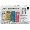 thumbnail image 3 of Monster Energy Ultra Variety Pack, Zero Ultra, Ultra Gold, Ultra Fiesta, Ultra Rosa, 12 Count, 16 fl oz, 3 of 8