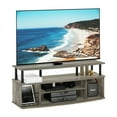 thumbnail image 3 of Furinno JAYA Large Entertainment Center Hold up to 55-IN TV, French Oak/Black, 3 of 6