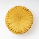 thumbnail image 5 of Cojín de sofá de terciopelo holandés de color sólido de lujo ligero con forma de calabaza, cosido a mano, cojín de cintura para silla con forma de rueda, 5 of 6
