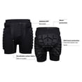 thumbnail image 3 of Motocicleta Motocross Montar Snowboard Esquí Hip Butt Pantalones Protectores S SM SunniMix Pantalones de montar a caballo de la motocicleta, 3 of 8