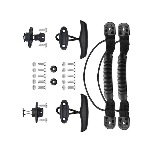 Asas de transporte de kayak Sunnimix Kayak Carry T Mango Kayak Canoe Scupper Plug