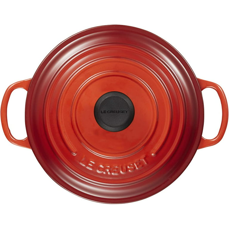 Le Creuset Red Mini Cocotte Dutch Oven 3.5” Dish Bowl