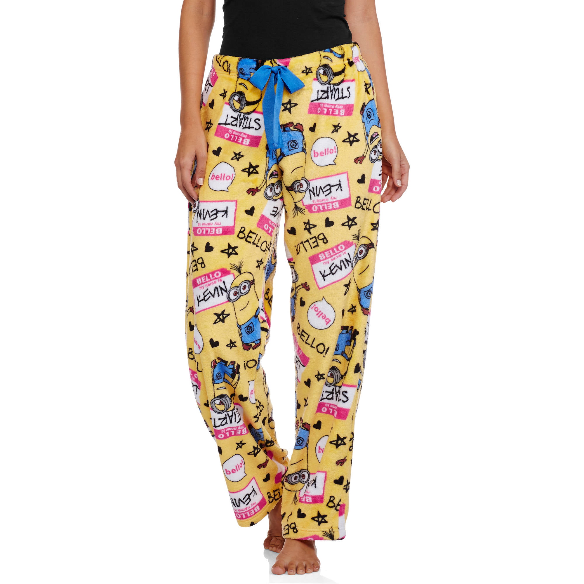 Minions Women's License Pajama Super Minky Plush Fleece Sleep Pant ...