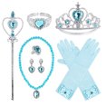 thumbnail image 2 of Accesorios de Fiesta de Vestir de Princesa para Disfraz de Princesa Guantes Tiara Varita C Cocojeci Cocojeci, 2 of 2