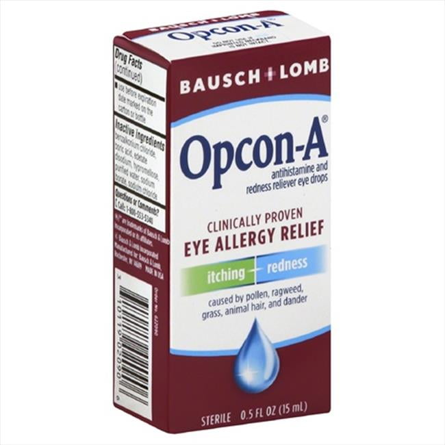 Bausch Lomb OpconA Eye Drops 15 Ml. Walmart Canada
