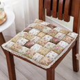 thumbnail image 3 of Seat Cushion Durable Fabric for Home Chair Car Sciatica & Back Brown, 3 of 8