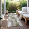 thumbnail image 6 of Addison Rugs Chantille Indoor/Outdoor Transitional Modern Brown Washable Runner Rug, 2'3" x 7'6", 6 of 6