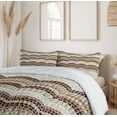 thumbnail image 6 of Ambesonne Vintage Duvet Cover Sets, Antique Mosaic Effect, 2-Queen, Beige Brown Tan, 6 of 7