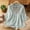 Blue, variant on Graphic Tees for Women Casual Embroidered Tunic Top with Long Sleeves for Daily Relaxed Fit Shirt for Spring and Autumn Beige L