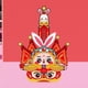 thumbnail image 5 of Linterna de conejo tradicional china DIY BLESIY para hacer Festival de Primavera lámpara artesanal brillante, 5 of 7