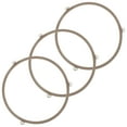 thumbnail image 3 of MasteelfCA 3PCS Microwave Turntable Ring Round Microwave Oven Tray Support Holder Rack, 3 of 7