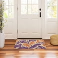thumbnail image 6 of Cute Purple Orange Art Floor Door Mat Outdoor Indoor for Home Entrance Welcome Mats 32"x20", 6 of 8