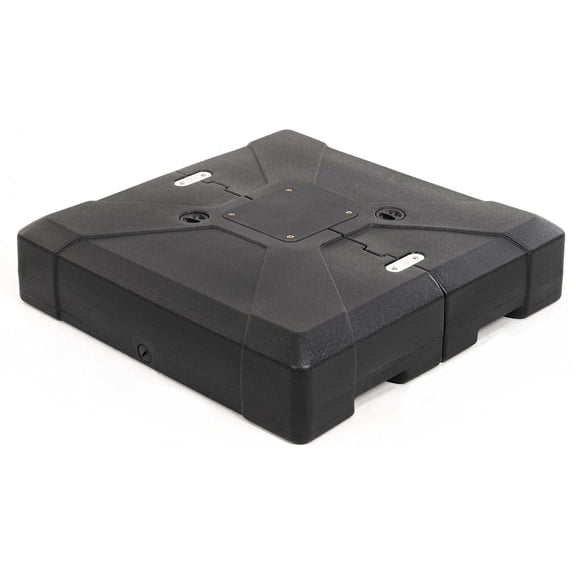 PURPLE LEAF 32.2'' Square Patio Umbrella Base Sand/Water Filled, 32.2'' x 32.2'' x 8''