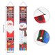 thumbnail image 2 of hristmas Door Decorations, Merry Christmas Door Banner Santa Claus Snowman Porch Sign Banner Christmas Hanging Decorations, 2 of 5