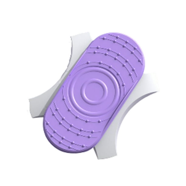 Toystoory Paquete de 2 giros cintura disco tablero equilibrio gimnasio Oficina Fitness entrenamiento disco giratorio entrenamiento Accesorios para máquinas de ejercicios Violeta
