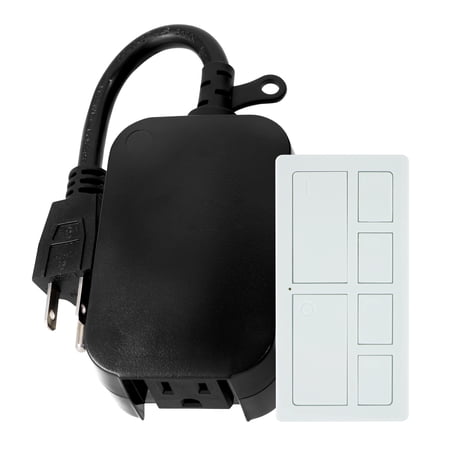 mySelectSmart Wireless Outdoor Plug-in Lighting Control with Remote  39806 Electrical Switche