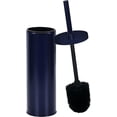 thumbnail image 4 of Deep & Sturdy Toilet Bowl Brush with Holder - Durable Scrubbing - Toilet Cleaners - Household Essentials - Bathroom Cleaner - Cleaning Supplies - Household Supplies, Matte Navy, 4 of 7