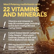 Nature’s Way Alive! Max3 Potency Multivitamin Tablets, No Iron, Energy Metabolism Support*, 90 Count