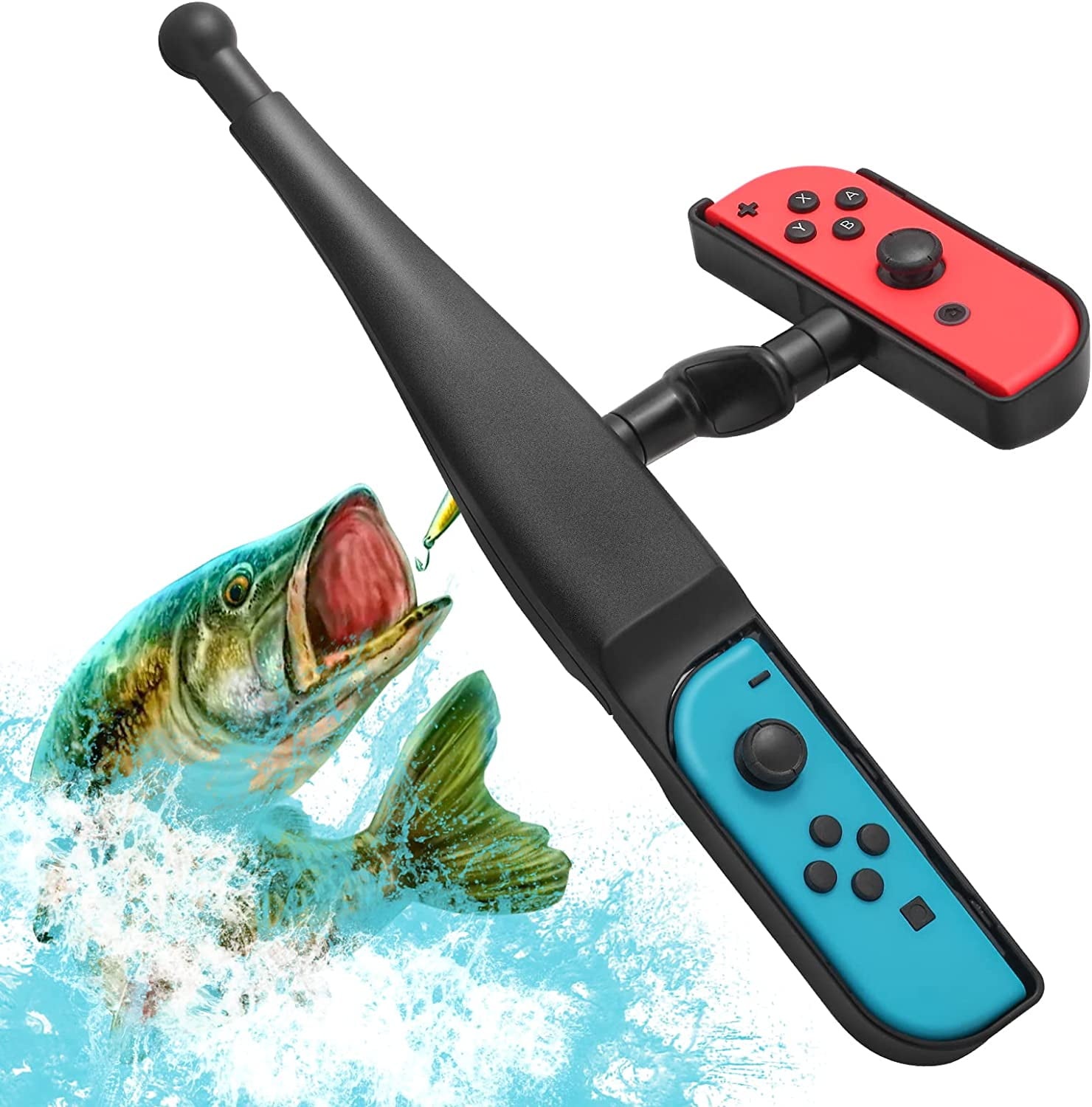 Fishing Rod for Switch, Fishing Game Accessories Compatible with Switch  Legendary Fishing - Switch Standard Edition and Bass Pro Shops: The Strike