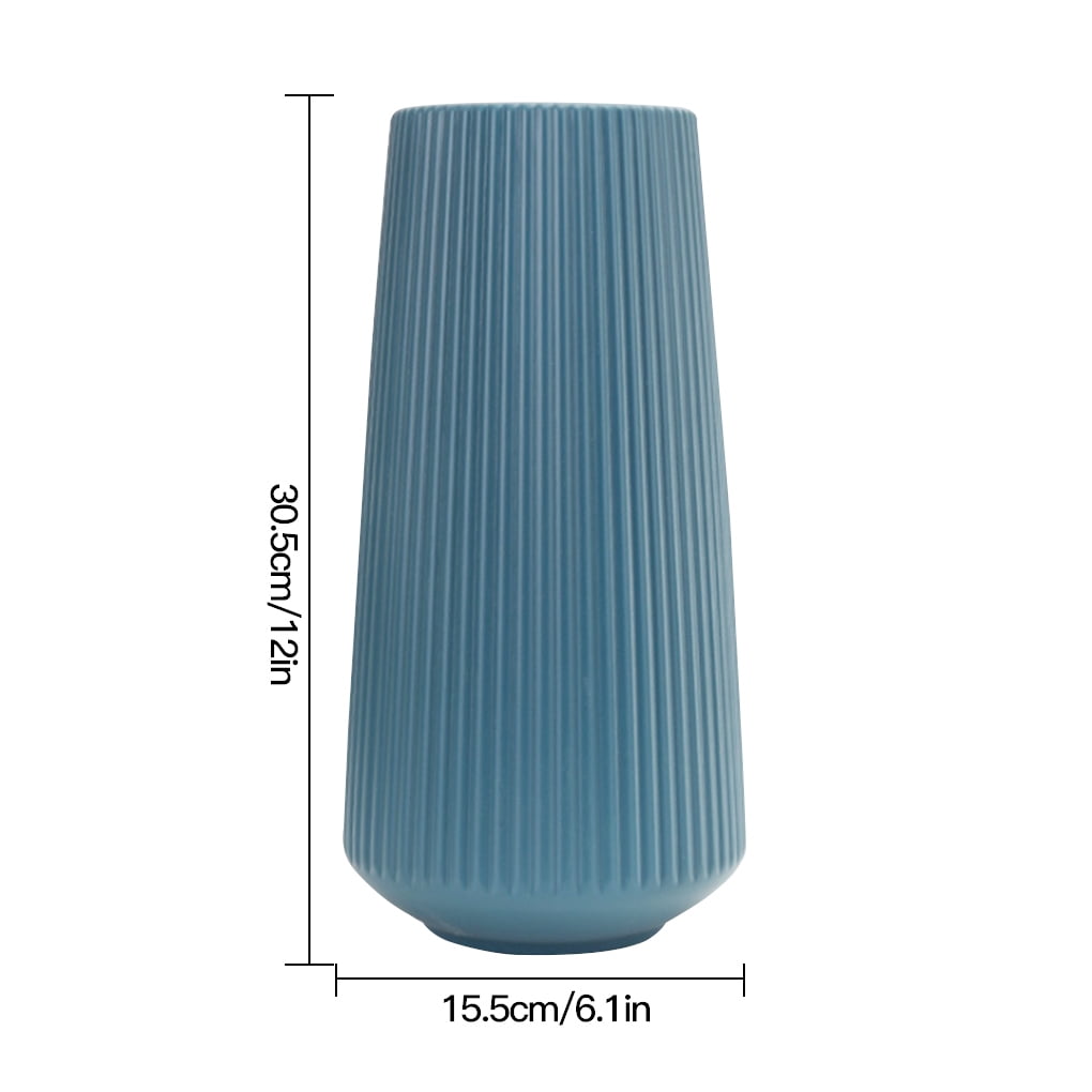 1111Fourone Nordic Large Plastic Vase Dry Wet Flower Arrangement