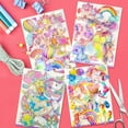 thumbnail image 3 of 100Pcs Holographic Fioled Unicorn Stickers Decorative Adhesive Watercolor Scrapbooking Supplies Journaling for Adults Card Making Scrapbook Materials Craft Daily Planner$$Art & Craft, 3 of 8