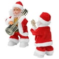 thumbnail image 3 of Guitar Playing Old Man Ornament, Rocking Old Man Christmas Ornament Exquisite Details Battery Operated  for Festive for Child, 3 of 8