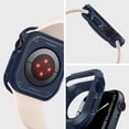 thumbnail image 3 of IBAOLEA Rugged Armor Protector Compatible with IBAOLEA Watch Case Series 7/6/SE/5/4 (45mm/44mm) - Midnight Blue Navy Blue, 3 of 7