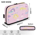 thumbnail image 3 of Standing Pencil Case with Base Large Capacity Stationery Pouch Pen Bag with Zipper for Women Men Cute Mermaid, 3 of 7