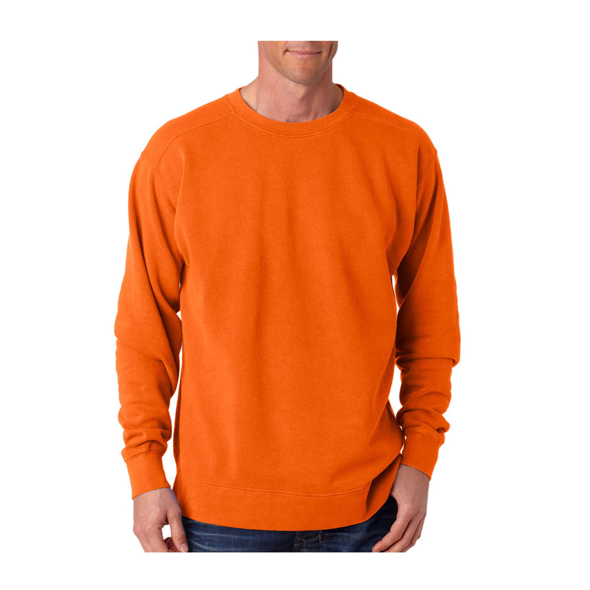 yellow comfort colors crewneck