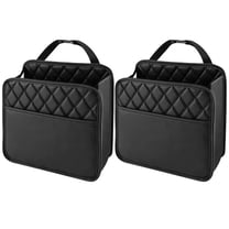 2PCS Durable Car Seat Back Storage Organizer Bags for Convenient Access