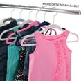 thumbnail image 7 of Simplify Kids 100 Pack Velvet Hangers in Light Blue, 7 of 7