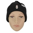 thumbnail image 2 of DALIX Christmas Cute Snowman Adult Beanie Warm Winter Cap Embroidered Hat Black, 2 of 4