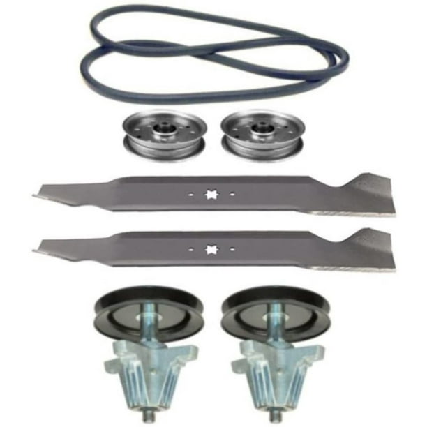 "Sears Craftsman 42"" Zero Turn Mower Deck Parts Rebuild Kit Spindle Assemblies Blades Belt