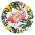 thumbnail image 5 of Flamingo Leaves Lemons Wall Clock 10 inch Non-Ticking Easy to Read Decorative Clocks for Home Bedroom Living Room, 5 of 8