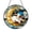 Acrylic 3.5 Inch, variant on Cute Baby Cow Moon Window Hanging Stained Glass Style Suncatcher Decor, Farm Animal Sun Catcher Ornament for Nursery Window Decoration, Whimsical Farm Decorative Art Gift