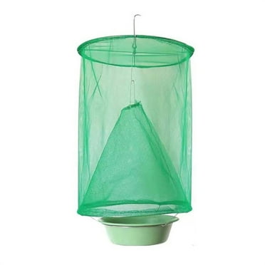 WQQZJJ Home Essentials Clearance,Home Supplies,Ranch Fly Trap - Reusable Fly Trap With Tray For Indoor Outdoor Hanging Farms,Stable,Garden,Orchard,Household Items Deals,Holiday Big Savings